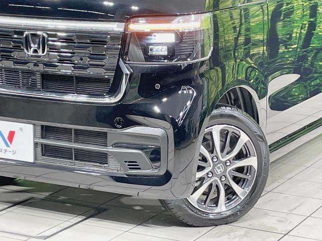 Ｎ－ＢＯＸカスタム ベースグレード　届出済未使用車　両側電動スライドドア　ホンダセンシング　アダプティブクルーズ　シートヒーター　ＬＥＤヘッドライト　スマートキー　オートライト　オートエアコン　純正１４インチアルミ　ベンチシート（12枚目）