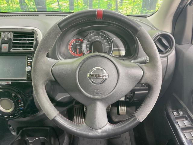 マーチ ニスモ　Ｓ　ＭＴ車　純正ナビ　バックカメラ　禁煙車　スマートキー　ＬＥＤヘッドライト　ＥＴＣ　純正１６インチアルミ　オートライト　オートエアコン　Ｂｌｕｅｔｏｏｔｈ再生　フルセグ（8枚目）