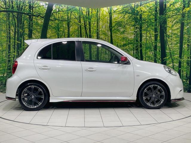 マーチ ニスモ　Ｓ　ＭＴ車　純正ナビ　バックカメラ　禁煙車　スマートキー　ＬＥＤヘッドライト　ＥＴＣ　純正１６インチアルミ　オートライト　オートエアコン　Ｂｌｕｅｔｏｏｔｈ再生　フルセグ（33枚目）