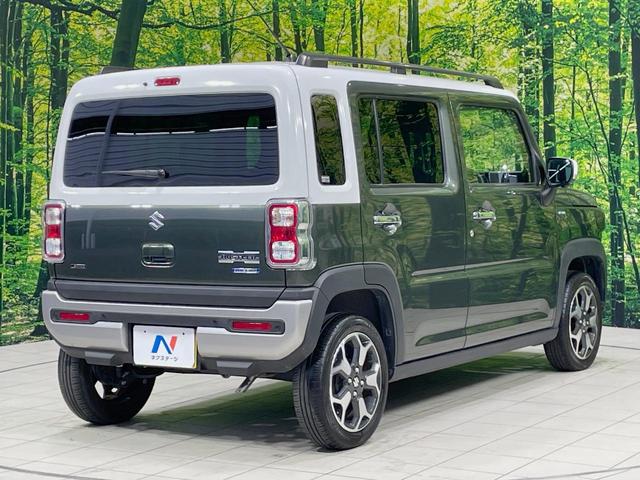 ハスラー Ｊスタイル　セーフティサポート　禁煙車　シートヒーター　スマートキー　ハイビームアシスト　ＬＥＤヘッドライト＆フォグ　ルーフレール　純正１５インチアルミホイール　革巻きステアリング　ステアリングスイッチ（17枚目）