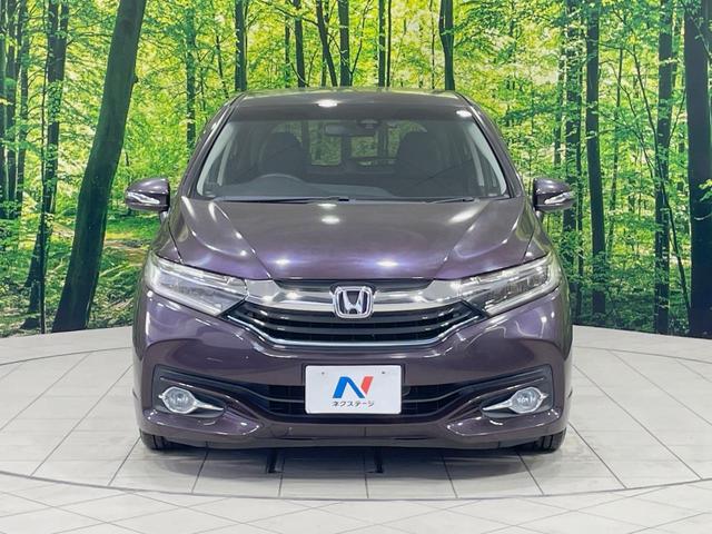 シャトル ハイブリッドＸ　純正８型ナビ　シティブレーキアクティブ　バックカメラ　禁煙車　ＬＥＤヘッドライト　クルーズコントロール　革巻きステアリング　ステアリングスイッチ　スマートキー　Ｂｌｕｅｔｏｏｔｈ再生　フルセグ（14枚目）