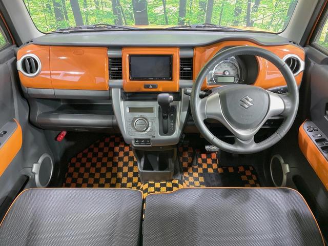 ハスラー Xターボ ナビ 4WD レーダーブレーキサポート 禁煙車 シートヒーター ドラレコ スマートキー HIDヘッド ETC オートエアコン Bluetooth CD DVD フルセグ 電動格納ミラー(2枚目)