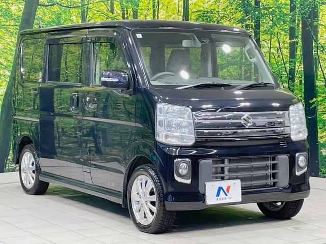 エブリイワゴン PZターボスペシャル 両側電動スライドドア SDナビ バックカメラ レーダーブレーキサポート 禁煙車 スマートキー HIDヘッド 純正14インチアルミ オートライト オートエアコン CD DVD(16枚目)