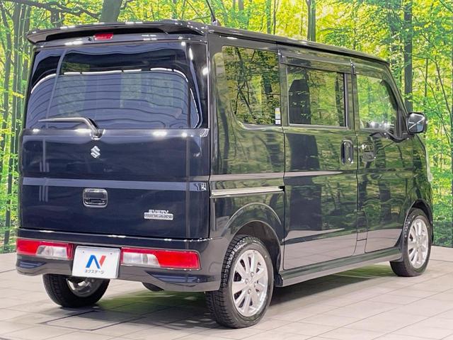 エブリイワゴン PZターボスペシャル 両側電動スライドドア SDナビ バックカメラ レーダーブレーキサポート 禁煙車 スマートキー HIDヘッド 純正14インチアルミ オートライト オートエアコン CD DVD(17枚目)