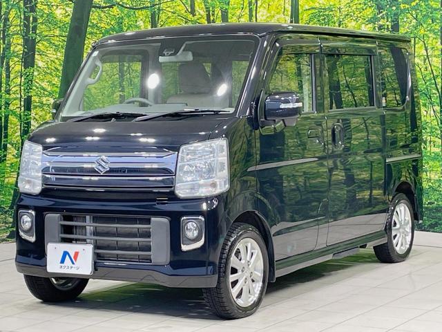 エブリイワゴン PZターボスペシャル 両側電動スライドドア SDナビ バックカメラ レーダーブレーキサポート 禁煙車 スマートキー HIDヘッド 純正14インチアルミ オートライト オートエアコン CD DVD(24枚目)