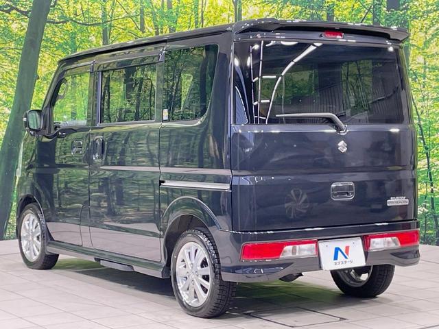 エブリイワゴン PZターボスペシャル 両側電動スライドドア SDナビ バックカメラ レーダーブレーキサポート 禁煙車 スマートキー HIDヘッド 純正14インチアルミ オートライト オートエアコン CD DVD(26枚目)