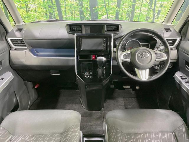 ルーミー カスタムＧ－Ｔ　ターボ　純正エアロ　純正ＳＤナビ　後席モニター　両側電動スライド　スマートアシスト　クルーズコントロール　ＬＥＤヘッドライト　バックカメラ　Ｂｌｕｅｔｏｏｔｈ接続　レーンアシスト　ドライブレコーダー（2枚目）