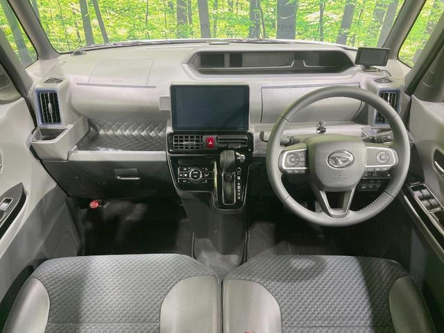 タント カスタムＲＳセレクション　９型ディスプレイ　両側電動スライドドア　バックカメラ　ターボ　スマートアシスト　禁煙車　ドラレコ　スマートキー　ＬＥＤヘッド　ＥＴＣ　純正１５インチアルミ　レーンアシスト　アダプティブハイビーム（2枚目）