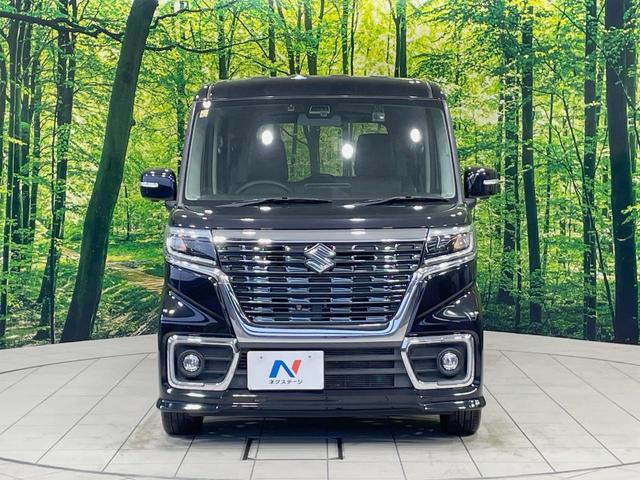スペーシアカスタム ハイブリッドXSターボ 純正8型ナビ 全方位モニター セーフティサポート 両側電動スライドドア 禁煙車 LEDヘッドライト クルーズコントロール シートヒーター 純正15インチアルミ スマートキー オートエアコン(14枚目)