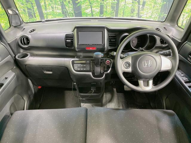 Ｎ－ＢＯＸ Ｇ　ＳＳパッケージ　両側電動スライド　ＳＤナビ　バックカメラ　シティブレーキアクティブ　禁煙車　スマートキー　オートエアコン　ＥＴＣ　Ｂｌｕｅｔｏｏｔｈ再生　ステアリングスイッチ　盗難防止装置　プライバシーガラス（2枚目）