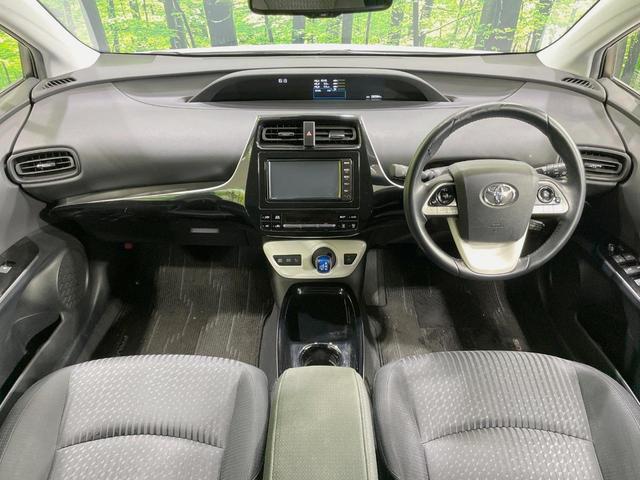 プリウス Sセーフティプラス 純正ナビ バックカメラ セーフティセンス 禁煙車 ドラレコ コーナーセンサー スマートキー LEDヘッドライト ETC 純正15インチアルミ オートハイビーム 車線逸脱警報 オートライト(2枚目)
