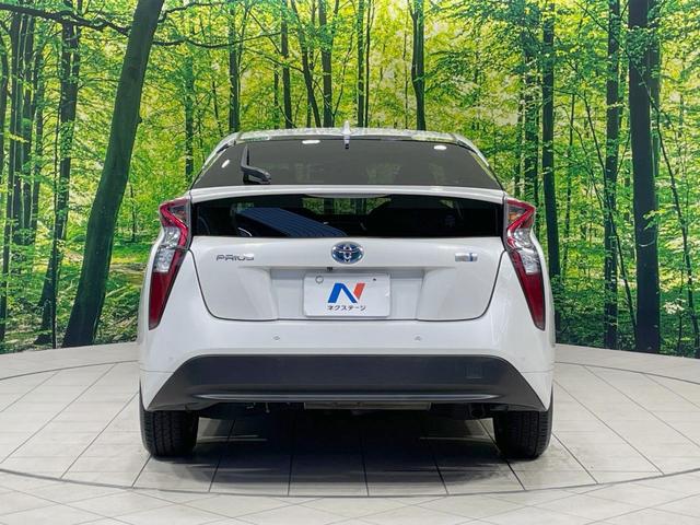 プリウス Sセーフティプラス 純正ナビ バックカメラ セーフティセンス 禁煙車 ドラレコ コーナーセンサー スマートキー LEDヘッドライト ETC 純正15インチアルミ オートハイビーム 車線逸脱警報 オートライト(15枚目)