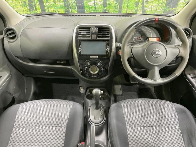 マーチ ニスモ　純正ナビ　バックカメラ　禁煙車　ドラレコ　スマートキー　ＥＴＣ　純正１６インチアルミ　オートライト　オートエアコン　Ｂｌｕｅｔｏｏｔｈ　ＤＶＤ再生　フルセグ　アイドリングストップ（2枚目）