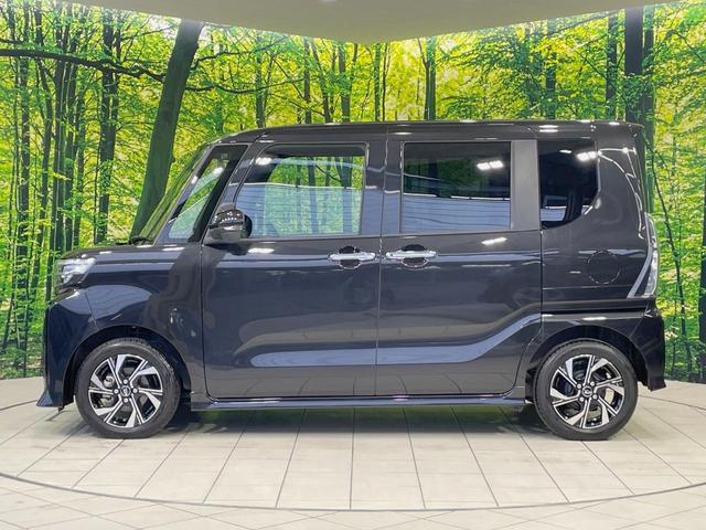 タント カスタムX 純正9型ディスプレイ パノラミックビューモニター 両側電動スライドドア 禁煙車 スマートアシスト シートヒーター LEDヘッドライト Bluetooth再生 フルセグ 純正14インチアルミ(32枚目)
