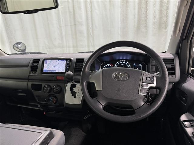 ハイエースバン ロングDX メモリーナビ CD ミュージックプレイヤー接続可 盗難防止システム 衝突被害軽減システム(7枚目)