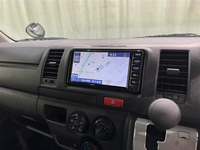 ハイエースバン ロングDX メモリーナビ CD ミュージックプレイヤー接続可 盗難防止システム 衝突被害軽減システム(8枚目)