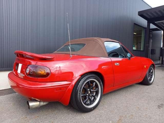 ユーノスロードスター スペシャルパッケージ　１．８スペシャルパッケージ装着車　２名　公認５速ＭＴ載替　布製ガラス幌　社外アルミ（16枚目）