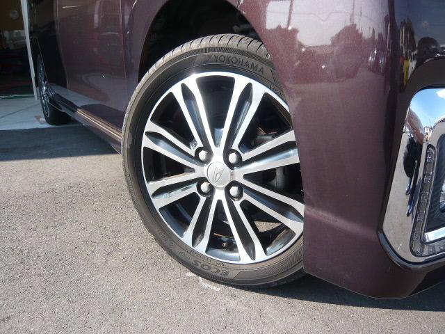 タント カスタムＲＳ　トップエディションＳＡＩＩＩ　両側電動スライド／黒半革シート／禁煙／８型ナビＴＶ／Ｂｌｕｅｔｏｏｔｈ／後期／ＬＥＤ／バックカメラ／ドライブレコーダー／ＥＴＣ／衝突軽減ブレーキ／障害物センサ／（16枚目）