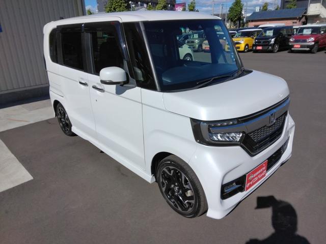 N-BOXカスタム G・EXターボホンダセンシング /両側電動スライド/半革/禁煙/8型ナビTV/Bluetooth/LED/バックカメラ/ドライブレコーダー/ETC/衝突軽減ブレーキ(25枚目)