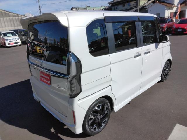 N-BOXカスタム G・EXターボホンダセンシング /両側電動スライド/半革/禁煙/8型ナビTV/Bluetooth/LED/バックカメラ/ドライブレコーダー/ETC/衝突軽減ブレーキ(27枚目)