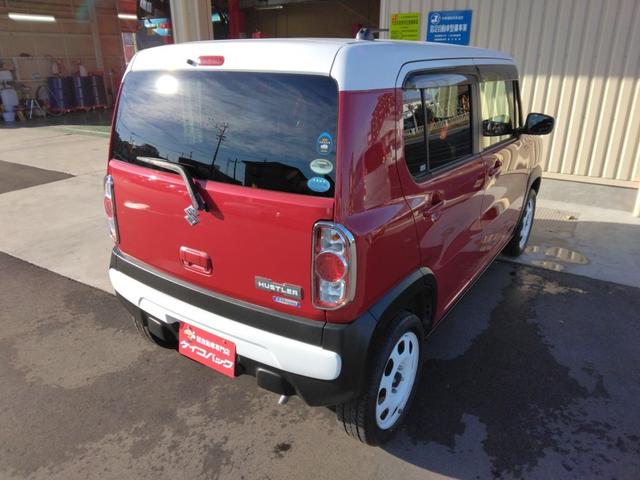 ハスラー Ｊスタイル　ツートン／ナビＴＶ／バックカメラ／ＨＩＤ／衝突軽減ブレーキ／前席シートヒーター／スマートキー／イモビライザー／オートライト／オートエアコン（27枚目）