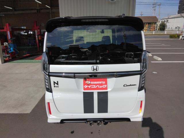 Ｎ－ＢＯＸカスタム Ｌ・ターボコーディネートスタイル　ツートン／黒革／両側電動スライド／ディスプレイオーディオ／Ｂｌｕｅｔｏｏｔｈ／後期／ＬＥＤ／バックカメラ／衝突軽減ブレーキ／前席シートヒーター（13枚目）
