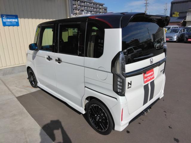 Ｎ－ＢＯＸカスタム Ｌ・ターボコーディネートスタイル　ツートン／黒革／両側電動スライド／ディスプレイオーディオ／Ｂｌｕｅｔｏｏｔｈ／後期／ＬＥＤ／バックカメラ／衝突軽減ブレーキ／前席シートヒーター（21枚目）
