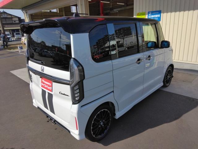 Ｎ－ＢＯＸカスタム Ｌ・ターボコーディネートスタイル　ツートン／黒革／両側電動スライド／ディスプレイオーディオ／Ｂｌｕｅｔｏｏｔｈ／後期／ＬＥＤ／バックカメラ／衝突軽減ブレーキ／前席シートヒーター（27枚目）