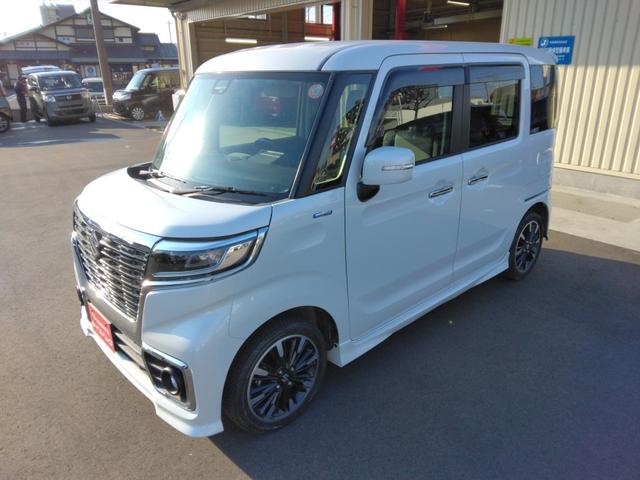 スペーシアカスタム ハイブリッドXS /両側電動スライド/黒半革/禁煙/ナビTV/Bluetooth/LED/バックカメラ/衝突軽減ブレーキ/シートヒーター/スマートキー(23枚目)