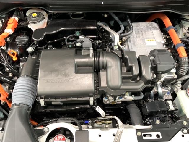 フィット e:HEVホーム HSENSING 新車保証 試乗車 ワンオ-ナ- 前後誤発進抑制機能 助手席エアバッグ 運転席エアバッグ 1オナ LEDライト USB接続 バックカメラ ABS サイドエアバッグ フルセグTV 記録簿(44枚目)