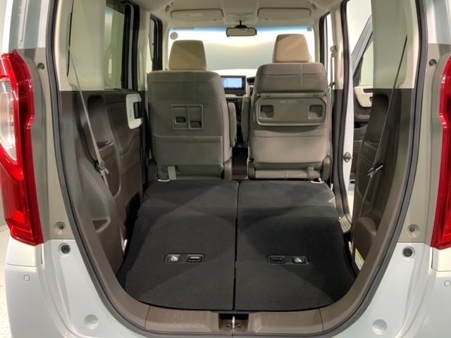 N-BOX EX HSENSING最長5年保証ワンオ-ナ-ナビ 衝突被害軽減装置 ETC車載器 盗難防止装置 LEDヘッド フルセグTV パワーステアリング ABS キーレス スマートキー&プッシュスタート USB接続(19枚目)