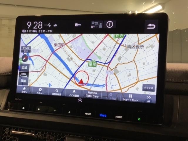 ステップワゴン ｅ：ＨＥＶスパーダ　ＨＳＥＮＳＩＮＧ　最長５年保証　ワンオ－ナ－　ナビＬＸＭ－２３７ＶＦＬｉ　ＴＶ　Ｒカメラ　ＣＤ録音　ＢＴオ－ディオ　ＤＶＤ　ドラレコ　ＥＴＣ　ＬＥＤライト　両側電動ドア　ＶＳＡ　シ－トヒ－タ－　ＥＳＣ（6枚目）