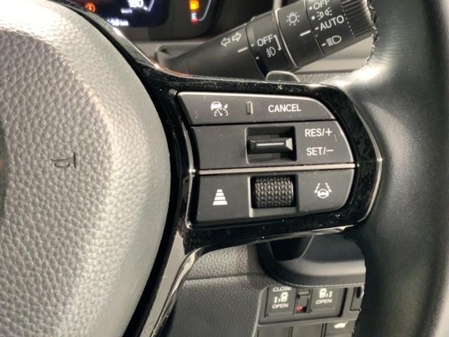 ステップワゴン ｅ：ＨＥＶスパーダ　ＨＳＥＮＳＩＮＧ　最長５年保証　ワンオ－ナ－　ナビＬＸＭ－２３７ＶＦＬｉ　ＴＶ　Ｒカメラ　ＣＤ録音　ＢＴオ－ディオ　ＤＶＤ　ドラレコ　ＥＴＣ　ＬＥＤライト　両側電動ドア　ＶＳＡ　シ－トヒ－タ－　ＥＳＣ（11枚目）