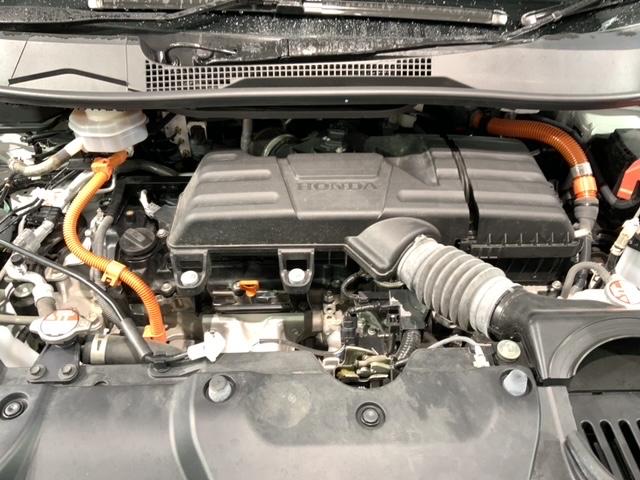 ステップワゴン ｅ：ＨＥＶスパーダ　ＨＳＥＮＳＩＮＧ　最長５年保証　ワンオ－ナ－　ナビＬＸＭ－２３７ＶＦＬｉ　ＴＶ　Ｒカメラ　ＣＤ録音　ＢＴオ－ディオ　ＤＶＤ　ドラレコ　ＥＴＣ　ＬＥＤライト　両側電動ドア　ＶＳＡ　シ－トヒ－タ－　ＥＳＣ（44枚目）