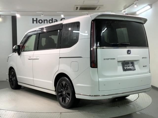 ステップワゴン ｅ：ＨＥＶスパーダ　ＨＳＥＮＳＩＮＧ　最長５年保証　ワンオ－ナ－　ナビＬＸＭ－２３７ＶＦＬｉ　ＴＶ　Ｒカメラ　ＣＤ録音　ＢＴオ－ディオ　ＤＶＤ　ドラレコ　ＥＴＣ　ＬＥＤライト　両側電動ドア　ＶＳＡ　シ－トヒ－タ－　ＥＳＣ（48枚目）