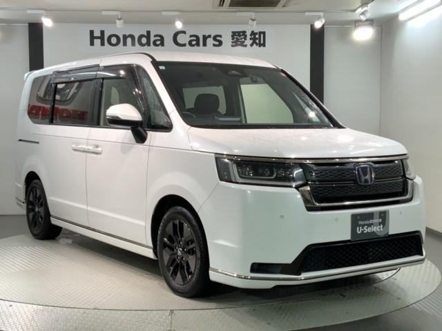 ステップワゴン ｅ：ＨＥＶスパーダ　ＨＳＥＮＳＩＮＧ　最長５年保証　ワンオ－ナ－　ナビＬＸＭ－２３７ＶＦＬｉ　ＴＶ　Ｒカメラ　ＣＤ録音　ＢＴオ－ディオ　ＤＶＤ　ドラレコ　ＥＴＣ　ＬＥＤライト　両側電動ドア　ＶＳＡ　シ－トヒ－タ－　ＥＳＣ（52枚目）