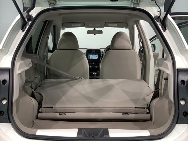 マーチ XVセレクション 1年保証 純正ナビ TV Rカメラ BTオ-ディオ 横滑り防止 スマ-トキ- スペアキ- 盗難防止装置 整備記録簿 ドアバイザ- Wエアバッグ エアコン VDC 地デジ バックカメラ スマートキー(19枚目)