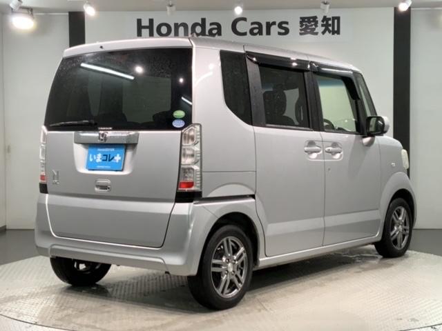 Ｎ－ＢＯＸ Ｇ　いまコレ＋新品マット付　あんしんＰＫＧ　１年保証　ワンオーナ－　ナビＶＸＭ－１６４ＣＳｉ　ＴＶ　ＢＴオ－ディオ　ＶＳＡ　アルミ　スマ－トキ－　スペアキー　盗難防止装置　整備記録簿　ドアバイザー　ＡＡＣ（50枚目）