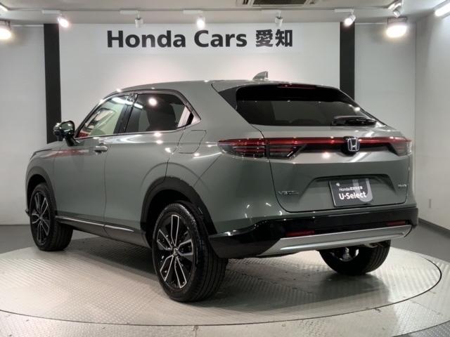 ヴェゼル ｅ：ＨＥＶＺ　ＨＳＥＮＳＩＮＧ　最長５年保証　ワンオーナ－　純正ナビ　ＴＶ　Ｒカメラ　ＢＴオーディオ　ＥＴＣ　ＬＥＤライト　フォグライト　ＶＳＡ　シ－トヒ－タ－　クルコン　アルミ　スマ－トキ－　盗難防止装置　１オナ（45枚目）