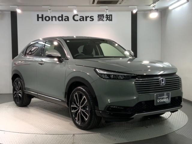 ヴェゼル ｅ：ＨＥＶＺ　ＨＳＥＮＳＩＮＧ　最長５年保証　ワンオーナ－　純正ナビ　ＴＶ　Ｒカメラ　ＢＴオーディオ　ＥＴＣ　ＬＥＤライト　フォグライト　ＶＳＡ　シ－トヒ－タ－　クルコン　アルミ　スマ－トキ－　盗難防止装置　１オナ（49枚目）