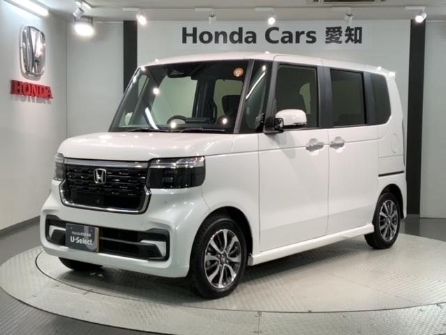 Ｎ－ＢＯＸカスタム ベースグレード　ＨＳＥＮＳＩＮＧ　新車保証　試乗車　ワンオ－ナ－　ナビＬＸＵ－２４２ＮＢＩ　ＴＶ　Ｒカメラ　ＣＤ録音　ＢＴオーディオ　ＤＶＤ　シ－トヒ－タ－　ＥＴＣ　ＬＥＤライト　ＶＳＡ　両側電動　クルコン　アルミ（46枚目）