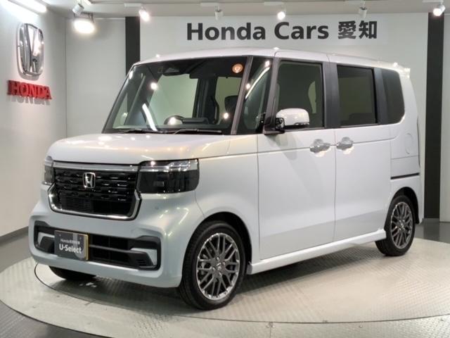 Ｎ－ＢＯＸカスタム ターボ　Ｈ　ＳＥＮＳＩＮＧ　新車保証　試乗車　ワンオ－ナ－　ナビＬＸＵ－２４２ＮＢｉ　ＴＶ　Ｒカメラ　ＣＤ録音　ＢＴオ－ディオ　ＤＶＤ　シ－トヒ－タ－　ＥＴＣ　ＬＥＤライト　両側電動ドア　ＶＳＡ　アルミ（46枚目）