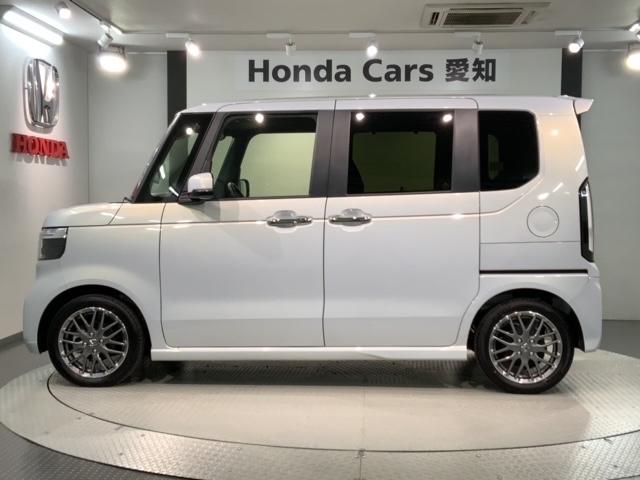 Ｎ－ＢＯＸカスタム ターボ　Ｈ　ＳＥＮＳＩＮＧ　新車保証　試乗車　ワンオ－ナ－　ナビＬＸＵ－２４２ＮＢｉ　ＴＶ　Ｒカメラ　ＣＤ録音　ＢＴオ－ディオ　ＤＶＤ　シ－トヒ－タ－　ＥＴＣ　ＬＥＤライト　両側電動ドア　ＶＳＡ　アルミ（47枚目）