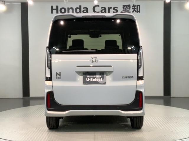 Ｎ－ＢＯＸカスタム ターボ　Ｈ　ＳＥＮＳＩＮＧ　新車保証　試乗車　ワンオ－ナ－　ナビＬＸＵ－２４２ＮＢｉ　ＴＶ　Ｒカメラ　ＣＤ録音　ＢＴオ－ディオ　ＤＶＤ　シ－トヒ－タ－　ＥＴＣ　ＬＥＤライト　両側電動ドア　ＶＳＡ　アルミ（49枚目）