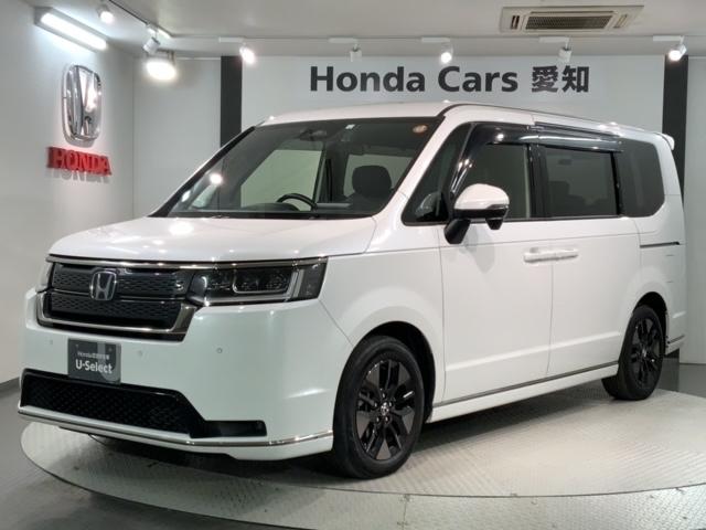 ステップワゴン ｅ：ＨＥＶスパーダ　Ｈ　ＳＥＮＳＩＮＧ　最長５年保証　ワンオ－ナ－　ナビＬＸＭ－２３７ＶＦＮｉ　ＴＶ　Ｒカメラ　ＣＤ録音　ＢＴオ－ディオ　ＤＶＤ　ドラレコ　Ｒモニタ－　ＥＴＣ　ＬＥＤライト　両側電動ドア　ＶＳＡ　クルコン（46枚目）