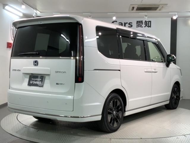ステップワゴン ｅ：ＨＥＶスパーダ　Ｈ　ＳＥＮＳＩＮＧ　最長５年保証　ワンオ－ナ－　ナビＬＸＭ－２３７ＶＦＮｉ　ＴＶ　Ｒカメラ　ＣＤ録音　ＢＴオ－ディオ　ＤＶＤ　ドラレコ　Ｒモニタ－　ＥＴＣ　ＬＥＤライト　両側電動ドア　ＶＳＡ　クルコン（50枚目）