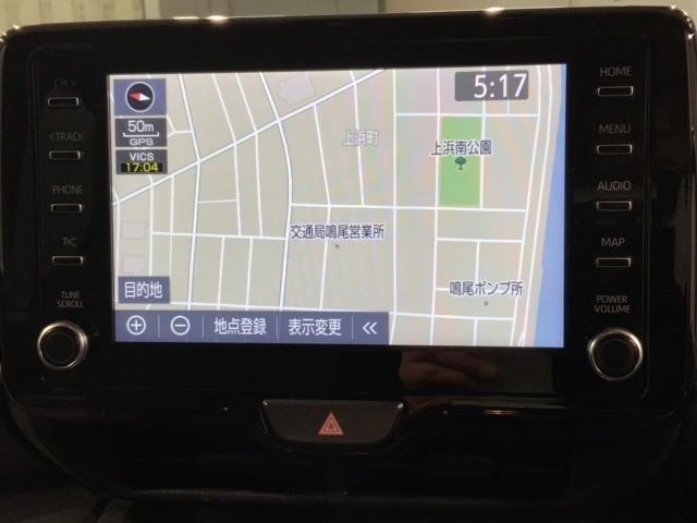 ヤリスクロス ハイブリッドＧ　最長５年保証　ワンオーナー　純正ナビ　ＴＶ　Ｒカメラ　マルチビュー　ＢＴオ－ディオ　ＤＶＤ　ドラレコ　衝突軽減Ｂ　ＥＴＣ　横滑り防止　クルコン　アルミ　スマートキー　盗難防止装置　整備記録簿　ＡＡＣ（5枚目）