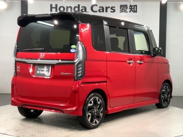 Ｎ－ＢＯＸカスタム Ｇ・Ｌターボホンダセンシング　２ト－ン　最長５年保証　ワンオ－ナ－　ナビＶＸＭ－１９５ＶＦｉ　ＴＶ　Ｒカメラ　ＣＤ録音　ＢＴオ－ディオ　ＤＶＤ　ＥＴＣ　ＬＥＤライト　両側電動ドア　ＶＳＡ　アルミ　スマ－トキ－　スペアキー　ＡＡＣ（50枚目）