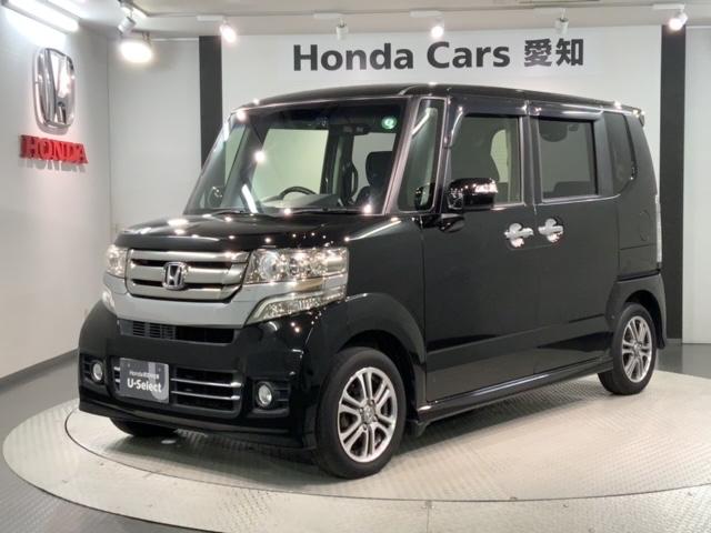 Ｎ－ＢＯＸカスタム Ｇ・Ｌパッケージ　１年保証　ナビＶＸＭ－１５２ＶＦｉ　ＴＶ　Ｒカメラ　ＣＤ録音　ＤＶＤ　ドラレコ　ＥＴＣ　ＨＩＤ　ＶＳＡ　両側電動ドア　アルミ　フォグ　スマートキー　盗難防止装置　ＡＡＣ　Ｗエアバッグ　ドアバイザー（43枚目）