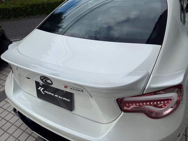 ８６ ＧＴ　ＫＵＨＬ０１Ｒ－ＧＴフルエアロ／ＫＵＨＬ４テールマフラー／ＴＥＩＮ車高調整式サス／ＷＯＲＫ　ＥＭＯＴＩＯＮ１８インチＡＷ／前後型ドライブレコーダー／７インチフルセグＳＤナビ／レーダー探知機（18枚目）